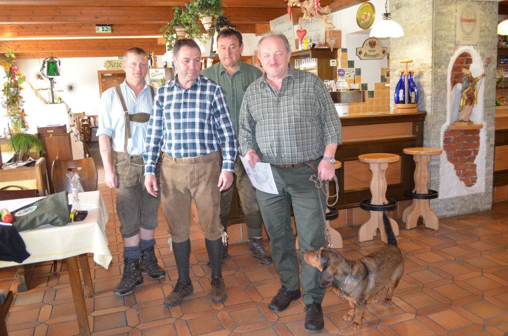 v.l.: LL Harald Heil, HF Josef Lesky, ZW Dr. Georg Urak, HF Ludwig Schaffer