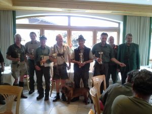 Teilnehmer der Internationalen SSP 2014 in Kirchberg/Tirol - Prüfungsleiter Peter Kreutner