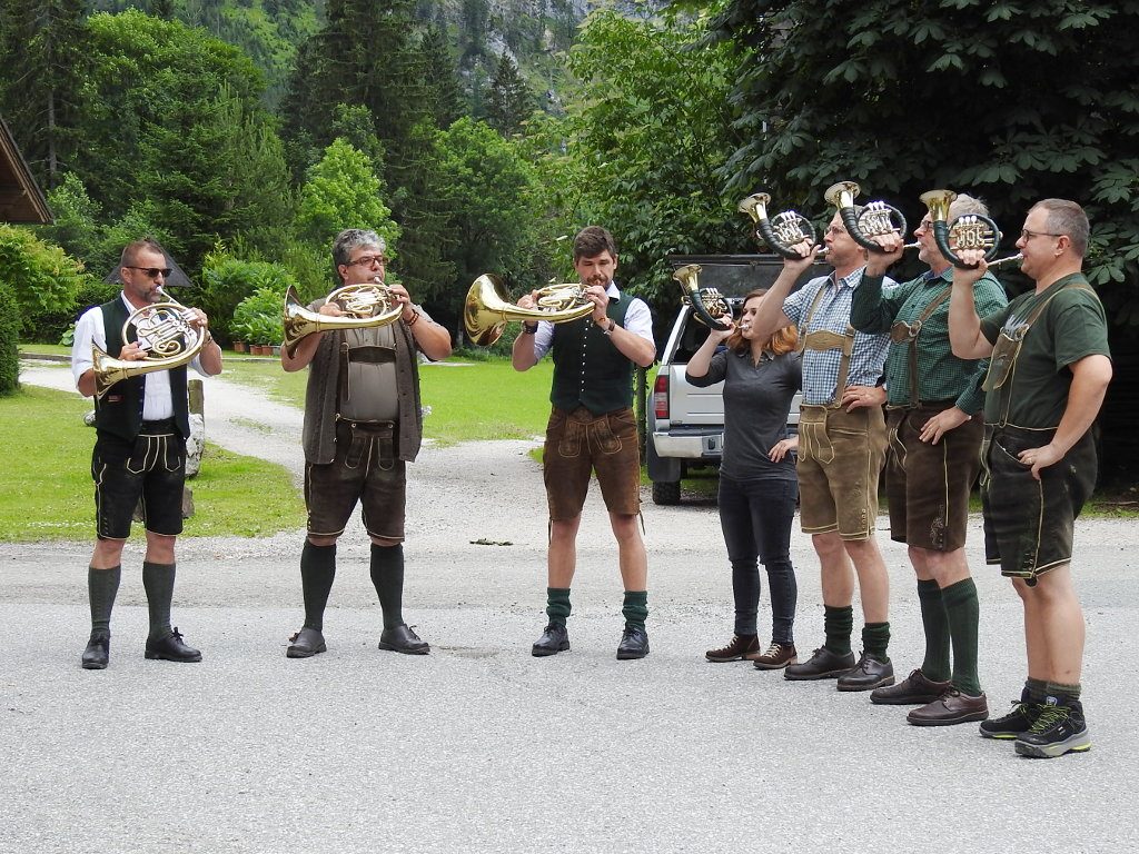 Jagdhornbläsergruppe Erzherzog Johann - Schweißsonderprüfung der Brackenjäger 2017