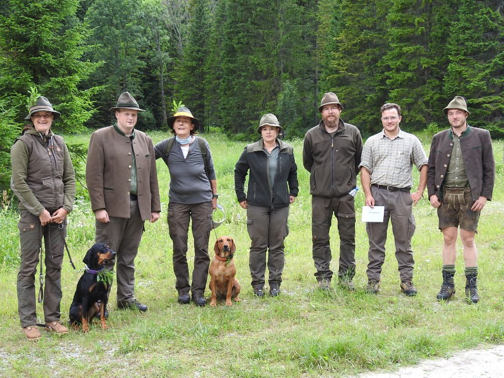4. Gruppe - Schweißsonderpüfung der Brackenjäger 2017