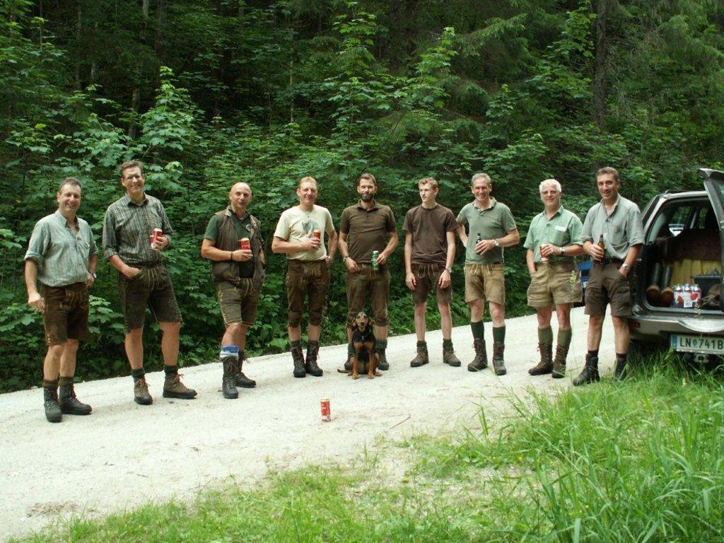 2. Gruppe - Schweißsonderpüfung der Brackenjäger 2017