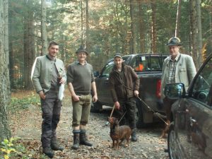 Die Fährten wurden laut Prüfungsordnung gelegt