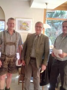 Unserem neuen Leistungsrichter Kurt Schlechtleitner wurde das Richterabzeichen überreicht