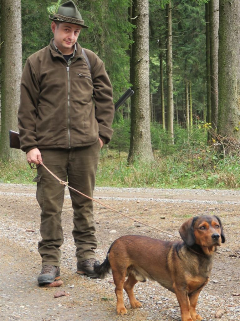 Mario Schwein mit Wastl vom Reitschacher - 544. Gebrauchsprüfung - Klub Dachsbracke 2018