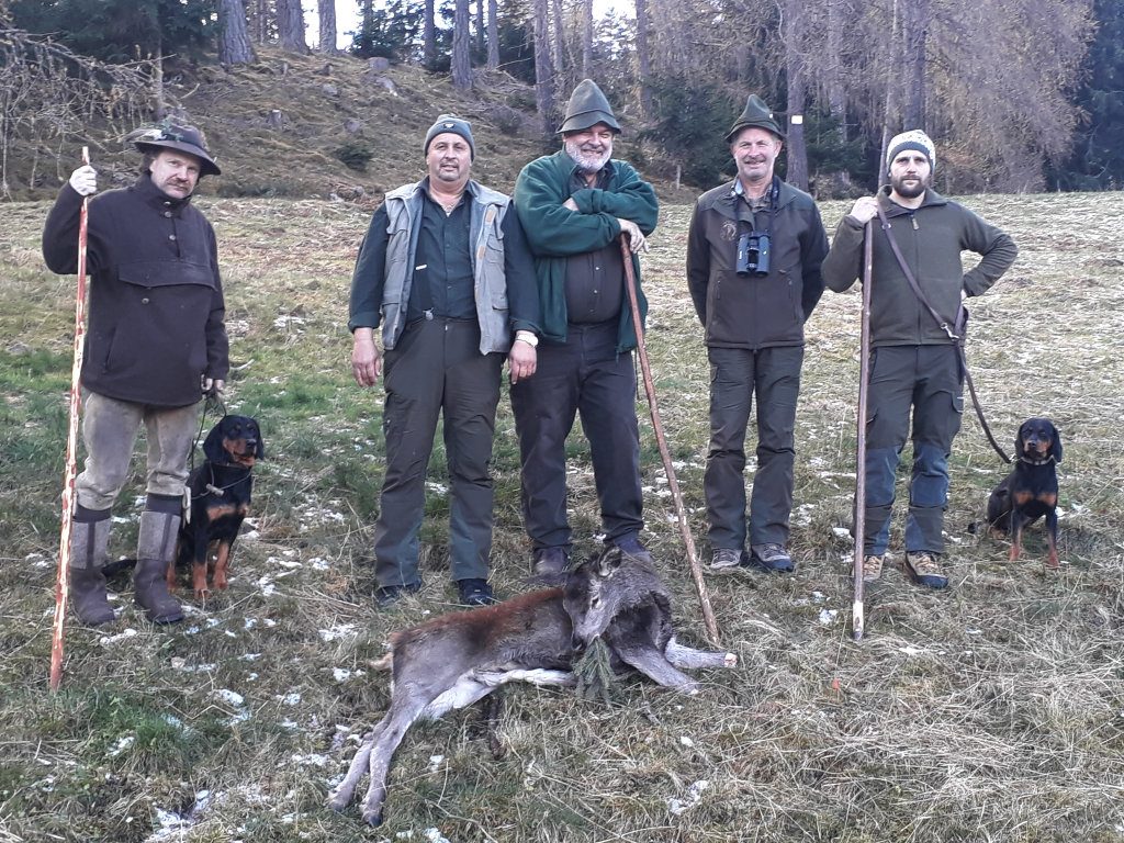 Teilnehmer der 548. Gebrauchsprüfung in Wenns/Pitztal – Klub Dachsbracke 2018