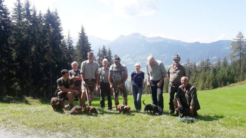 Übungstag der Landesgruppe Tirol 2019 – Klub Dachsbracke